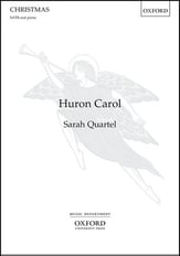 Huron Carol SATB choral sheet music cover